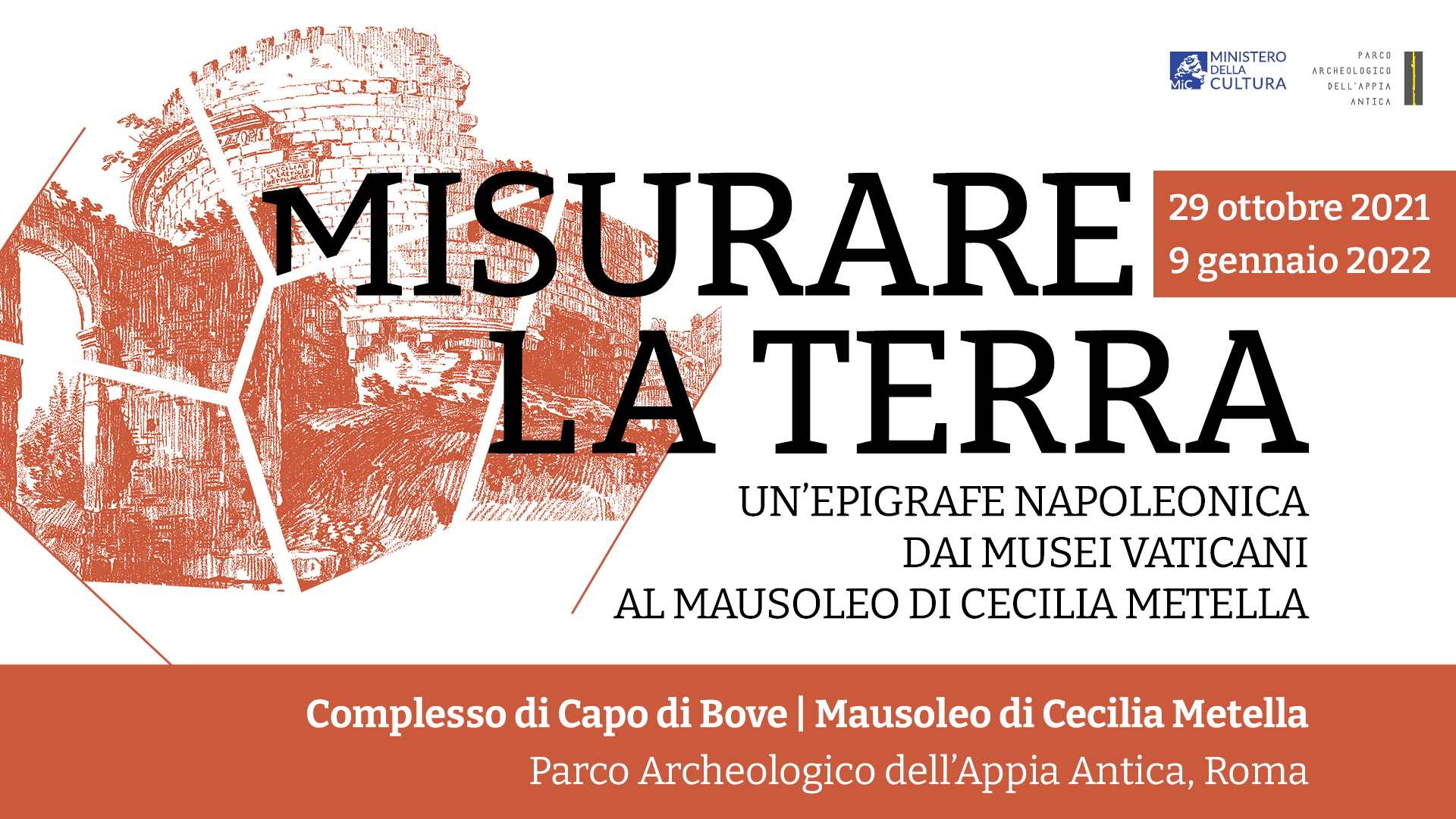 Misurare la Terra. Un’epigrafe napoleonica dai Musei Vaticani al Mausoleo di Cecilia Metella